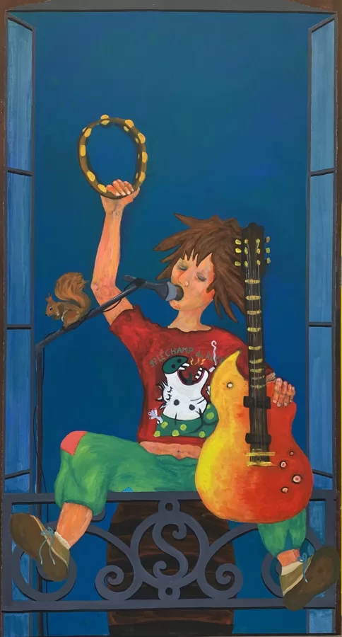 Trompe-l'oeil à Saffré